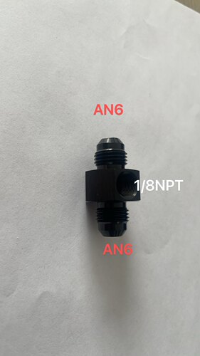 传感器转接三通，AN6三通，外接三通