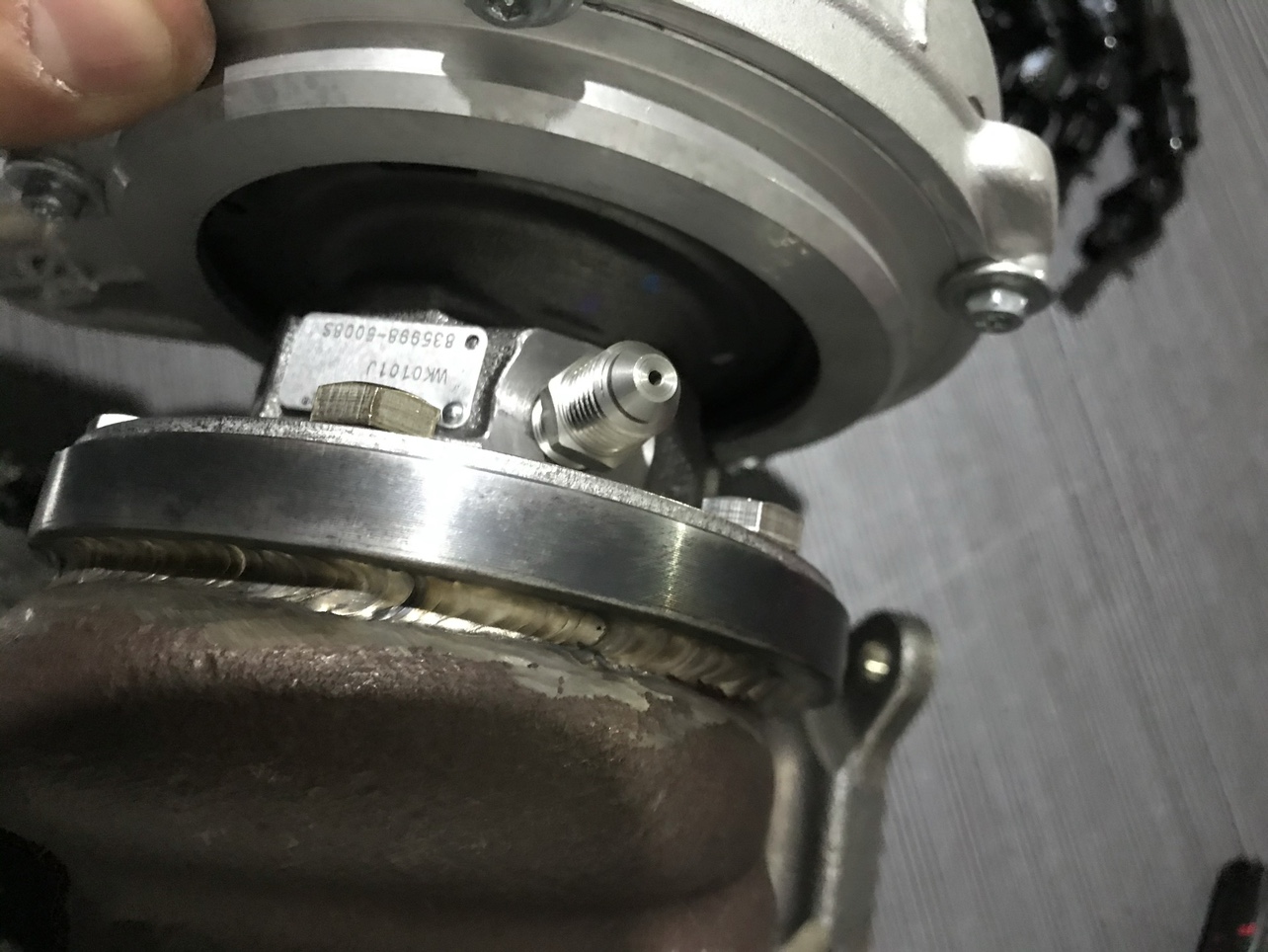 定做加工，涡轮供油管，AN4涡轮供油的管