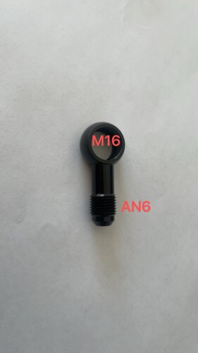 AN6转M16内孔，水口螺丝，供油螺丝