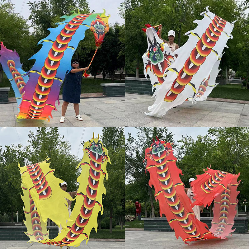 睿轩健身龙舞龙彩带厂家批发