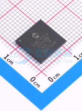 全新原装 LAN7431T-V/YXX VQFN-72(10x10) 以太网控制器