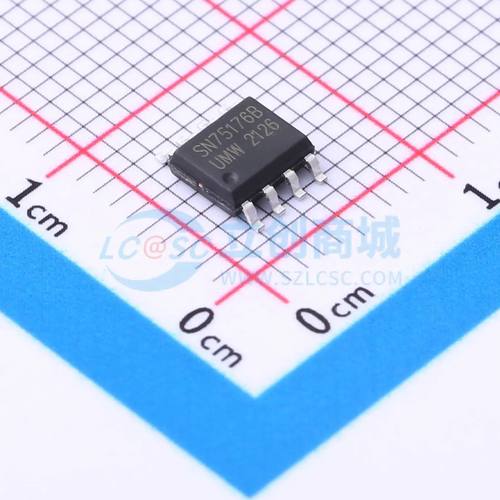 SN75176B/SN65176B 多点 RS-485/RS-422 收发器 SN75176BDR(UMW)