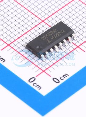 HIN232系列+5V供电的RS-232收发器/接收器 HIN202ECBNZ SOIC-16 R