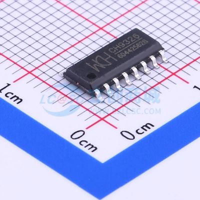 HID转串口芯片CH9326 CH9326 SOP-16-150mil USB转换芯片 全新原