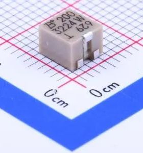 3224W-1-200E SMD-3P,4.8x3.5mm 可调电阻/电位器 全新原装