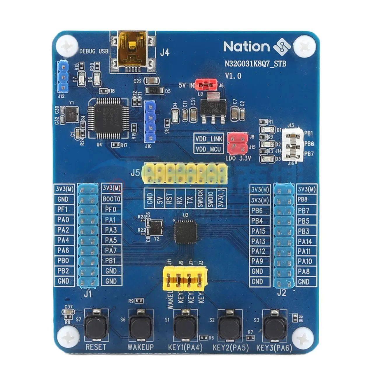 全新原装 N32G031K8Q7-STB - 开发板