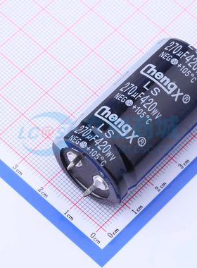 LS277M420O45RR0VH2SP0 插件,D25xL45mm 牛角型电解电容 全新原装