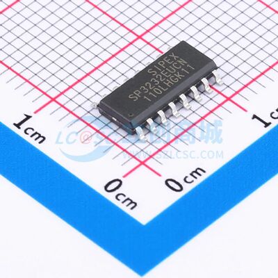 3.3V, 1000 kbps RS-232收发器 SP3232EUCN-L/TR SOIC-16 RS232芯