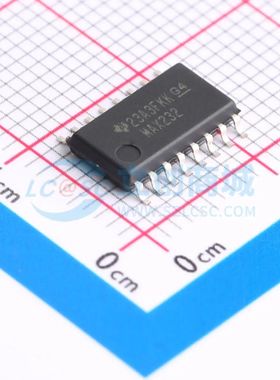 MAX232NSR MAX232NSR SO-16-208mil RS232芯片 全新原装