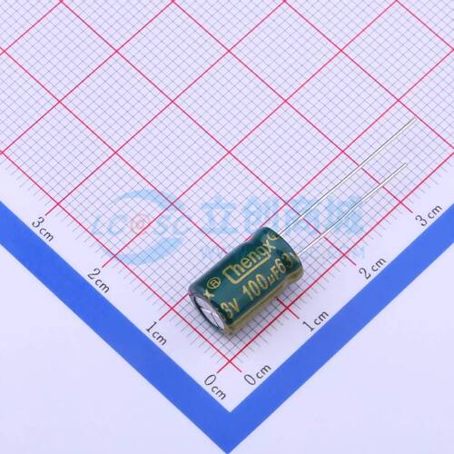 GR107M063F12RR0VL4FP0 插件,D8xL12mm 直插铝电解电容 全新原装