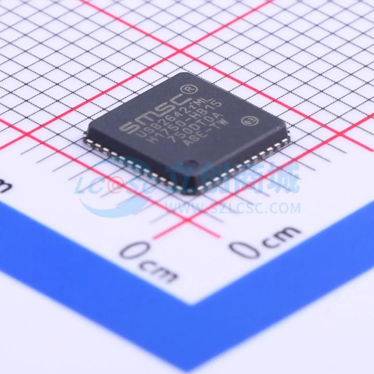 全新原装 USB 2.0 集线器和闪存媒体卡控制器组合 USB2642-I/ML Q