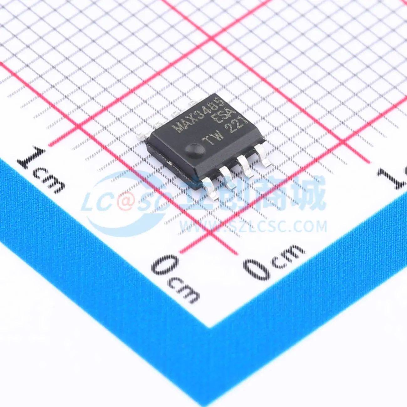 MAX3485ESA 3.3V供电半双工低功耗RS-485收发器 MAX3485ESA SOP-8