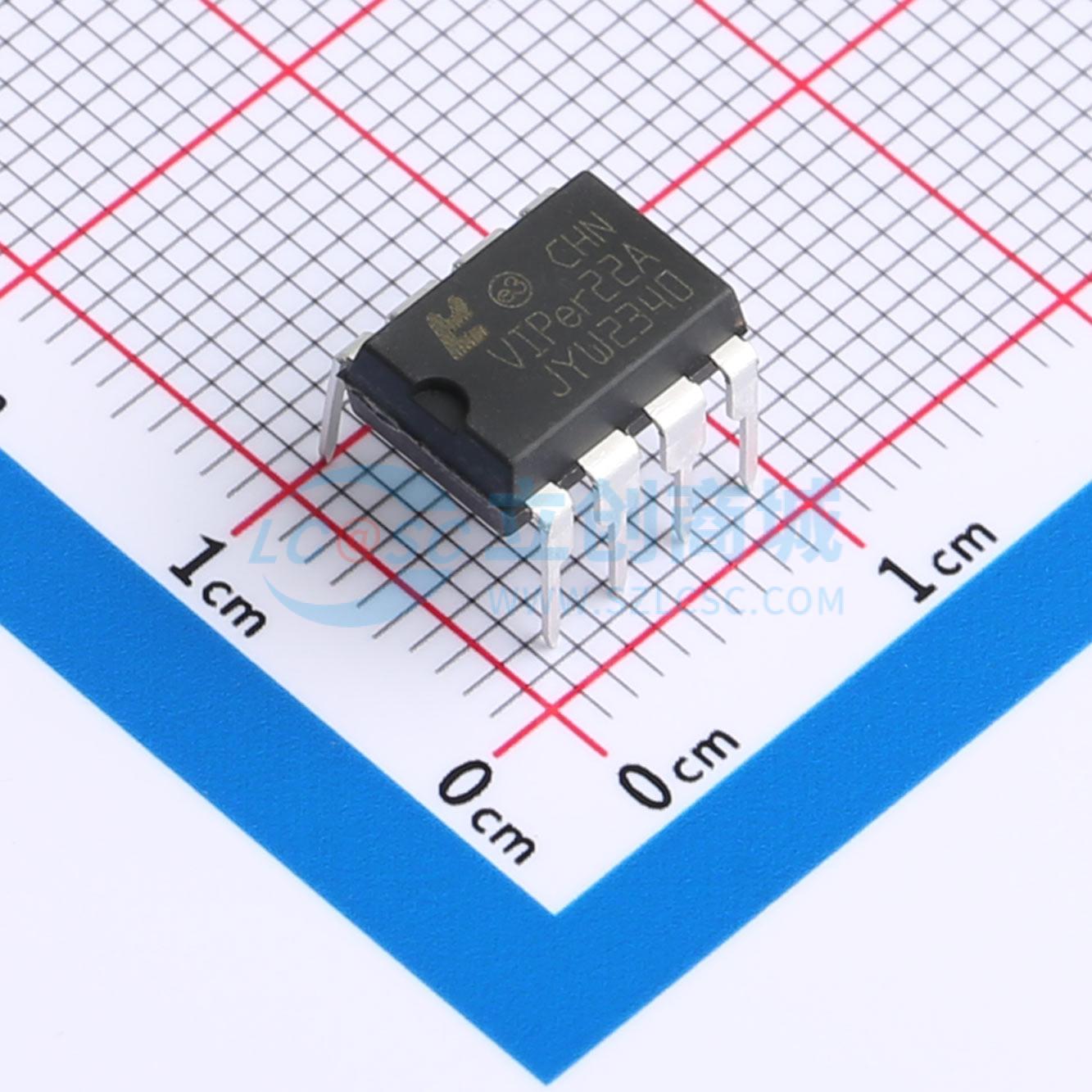 全新原装 VIPER22A DIP-8 AC-DC控制器和稳压器 正品