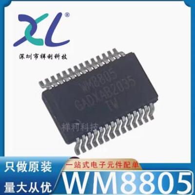 WM8731SEDS/RV WM8731封装SSOP-28【WOLFSON接口芯片】全新原装