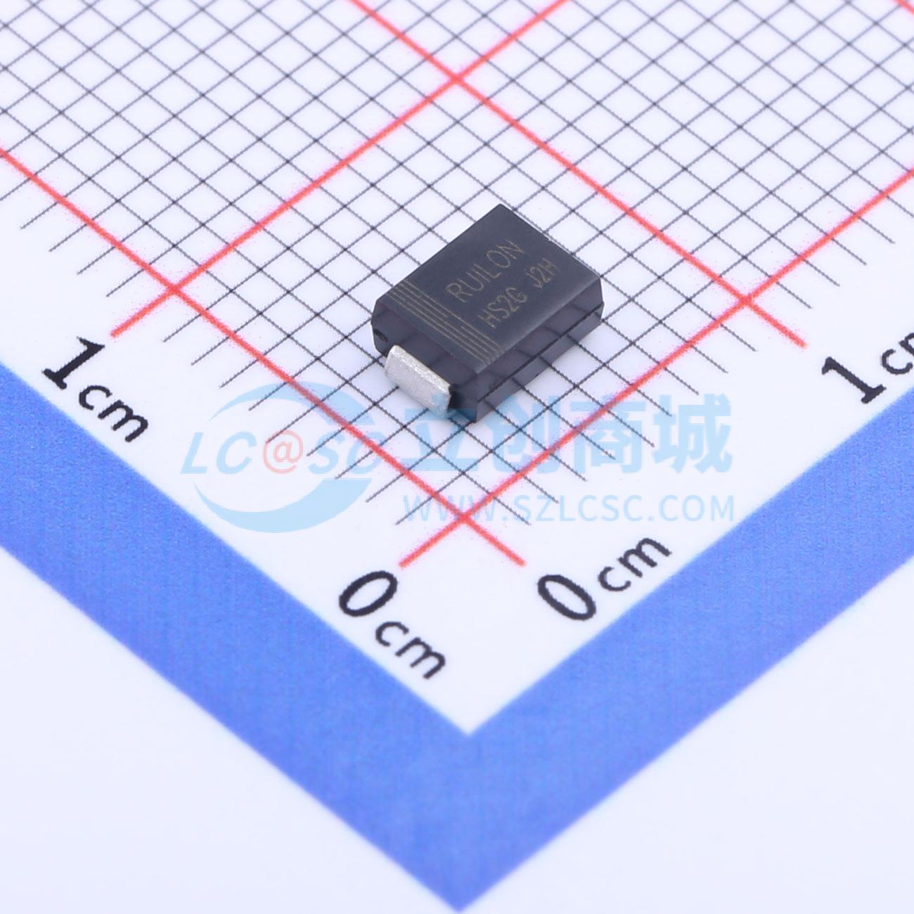 全新原装 HS2G SMB 快恢复/高效率二极管 正品