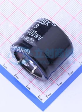 LS187M400P25RR0VH2SP0 插件,D30xL25mm 牛角型电解电容 全新原装