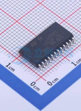 2.8A 52V电机驱动芯片 L6208D SO-24-300mil 步进电机驱动芯片 全