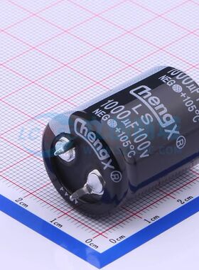 LS108M100N30RR0VH2SP0 插件,D22xL30mm 直插铝电解电容 全新原装