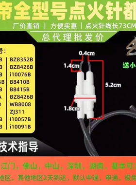 适用于华帝燃气灶B8410B/i10056B/57B/60B/62B/8352B点火针感应针