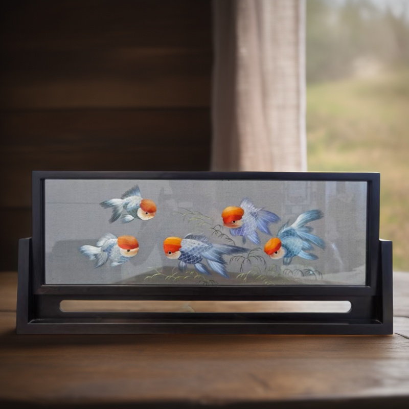 苏绣纯手工刺绣花开富贵牡丹