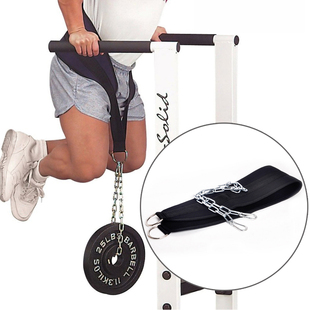 引体向上半身力量健身负重腰带商用健美房运动杠铃片腰带健身器