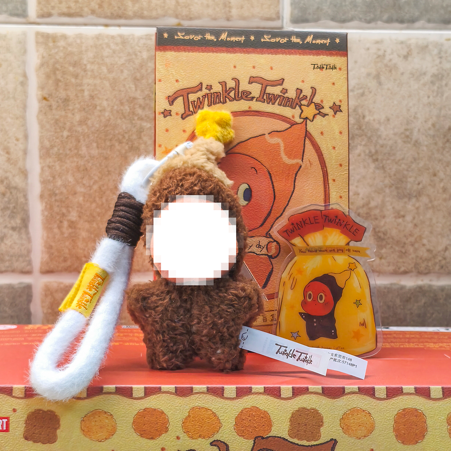 星星人挂件四代国版美味时刻系列手办公仔潮玩冬季时尚毛绒挂饰