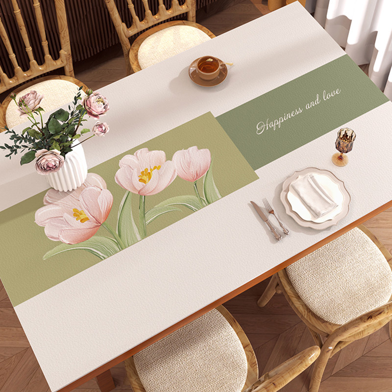 餐桌垫防水防油防烫免洗pvc桌布轻奢高级感桌面垫布新款茶几垫子,居家布艺,桌布,淘宝优惠券,粉丝福利购,淘宝优惠卷