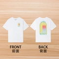 Front and Back Models-Door to Heaven-Blue, Yellow and White