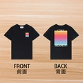 Front and Back Models - Gradient Square - Yellow, White and Black