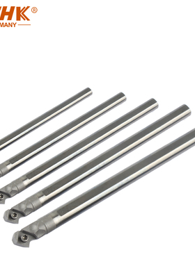 数控镗孔刀杆C08K-SCWCR06~C40U-SCWCR12通孔加工菱形刀片CC06 09