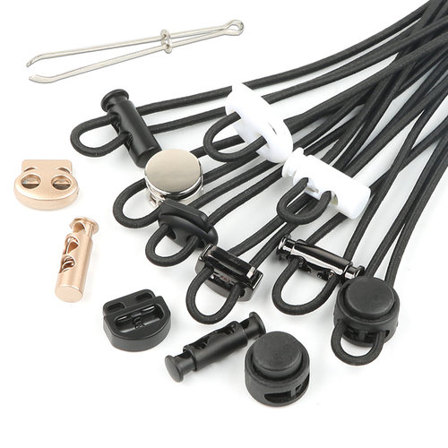 黑色圆形松紧带衣服下摆裤子