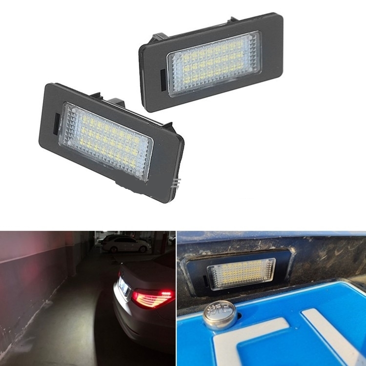 适用于宝马X6E70E82E39E90E92E93系LED牌照灯总成X5X3车牌灯