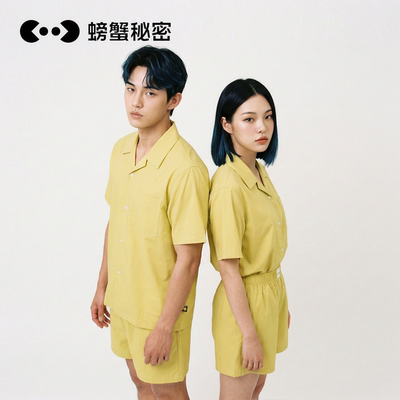 螃蟹秘密空调房可穿高级感家居服