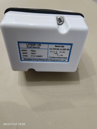 中央空调LF50P-1D水流开关断流保护器 流量计靶片式全密封型开关