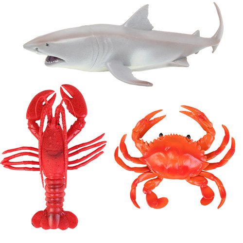 螃蟹早教认知发声捏捏乐仿真玩具