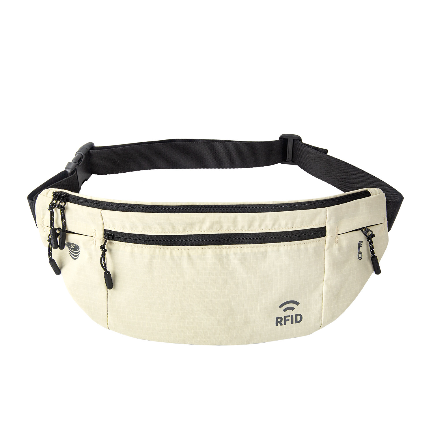 欧洲旅游RFID防盗腰包贴身隐形女款2025新款男包护照包钱包证件包