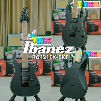 Ibanez RG421EX-BKF 哑光黑武士 电吉他 入门进阶