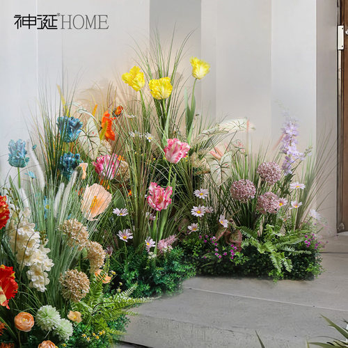 仿真花植物造场景布置软装