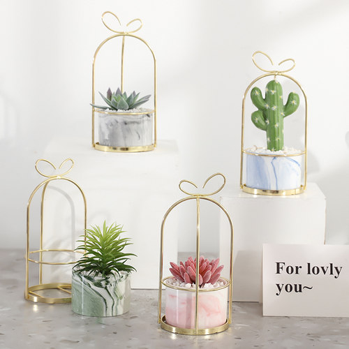 北欧仿真植物多肉仙人掌盆栽摆件