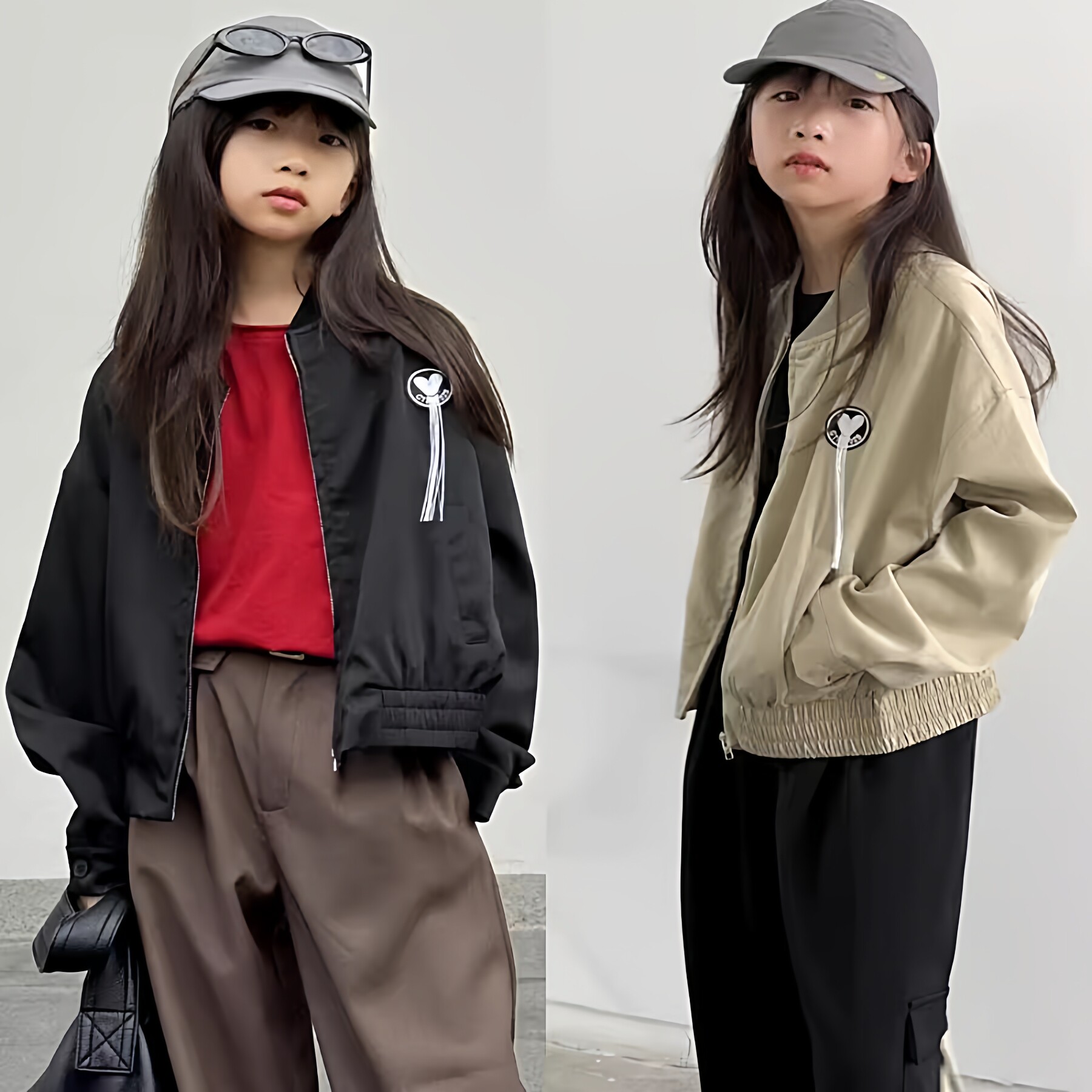 豆丁奇遇薄款春夏秋棒球领小外套