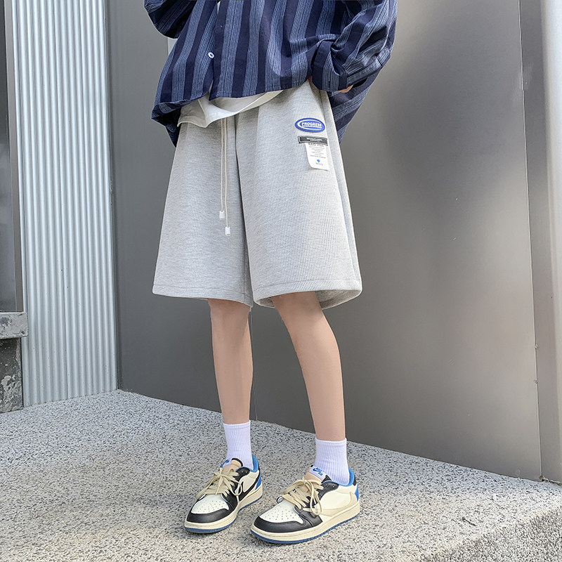 2026夏季自制华夫格组合标短裤XZ604-KP68-P30控39,男装牛仔裤,星座604