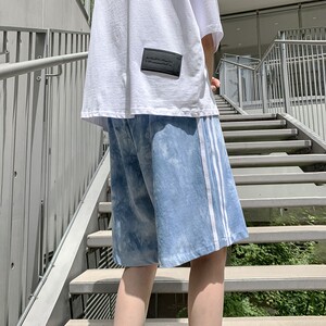 2026夏季扎染全棉三条杠短裤XZ604-KP17-P28控38