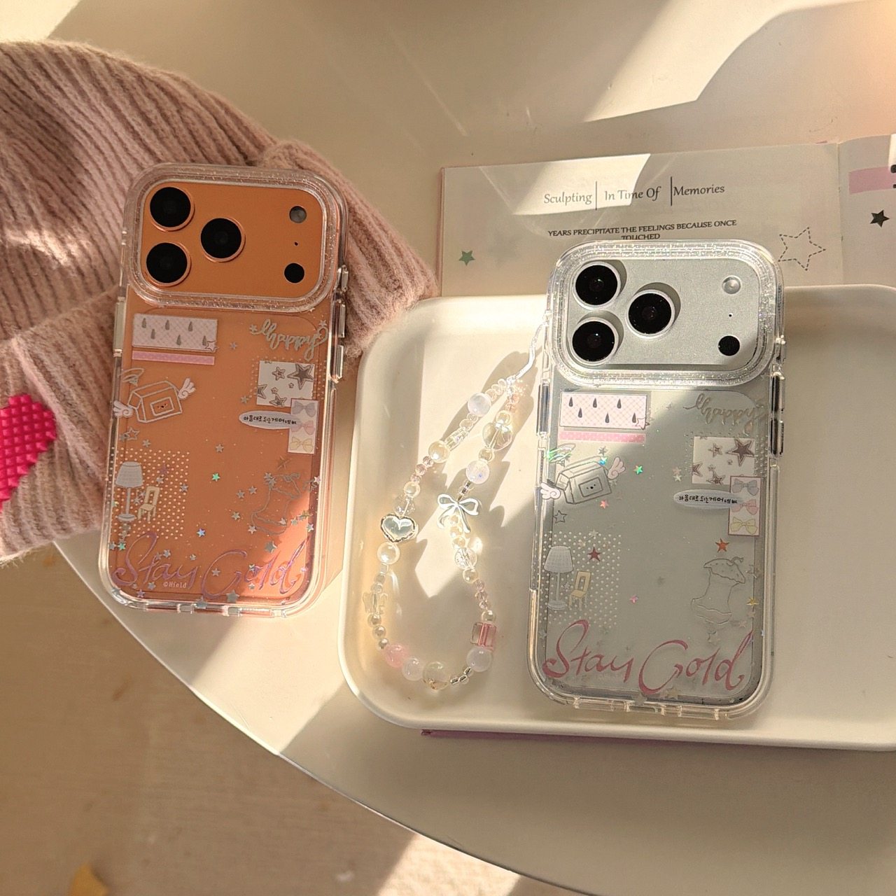 ins亮片细闪台灯透色iphone适用17promax苹果16pro可爱15甜美14男女13全包相机AI电镀按键圆边气囊防摔手机壳,3C数码配件,手机保护套/壳,淘宝优惠券,粉丝福利购,淘宝优惠卷