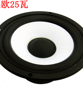 4寸圆形低音喇叭115mm4寸4欧25瓦音箱低音炮中低音喇叭laba扬声器