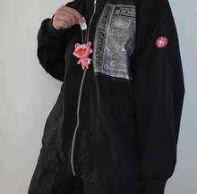 金属面料薄款 日系男女潮流圆领宽松外套 夹克 CAVEMPT 新品 C.E