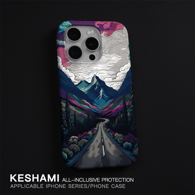 Apple苹果梦幻公路树脂卡通潮流