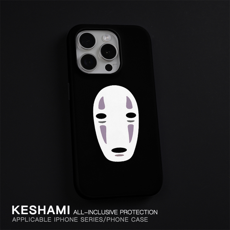 Apple苹果无脸男树脂卡通潮流简