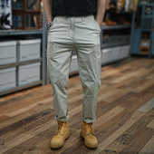 春秋季 2025新款 百搭弹力休闲裤 美式 子潮 裤 直筒简约宽松长裤 子男士