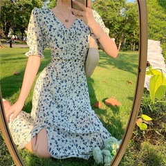 Dress short skirt suspender skirt medium length skirt cotton T-shirt Pajama skirt half length skirt medium length skirt