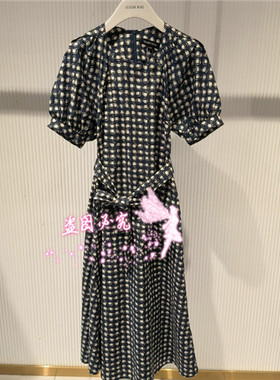 现货正品 季候风2024年秋冬款SF3LC4052连衣裙BU2蓝色-1199